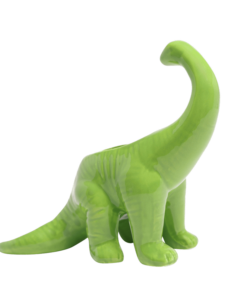 Brontosaurus Ceramic Indoor Plant Pot for Succulents - Chive Ceramics Studio - Pots - Chive Ceramics Studio