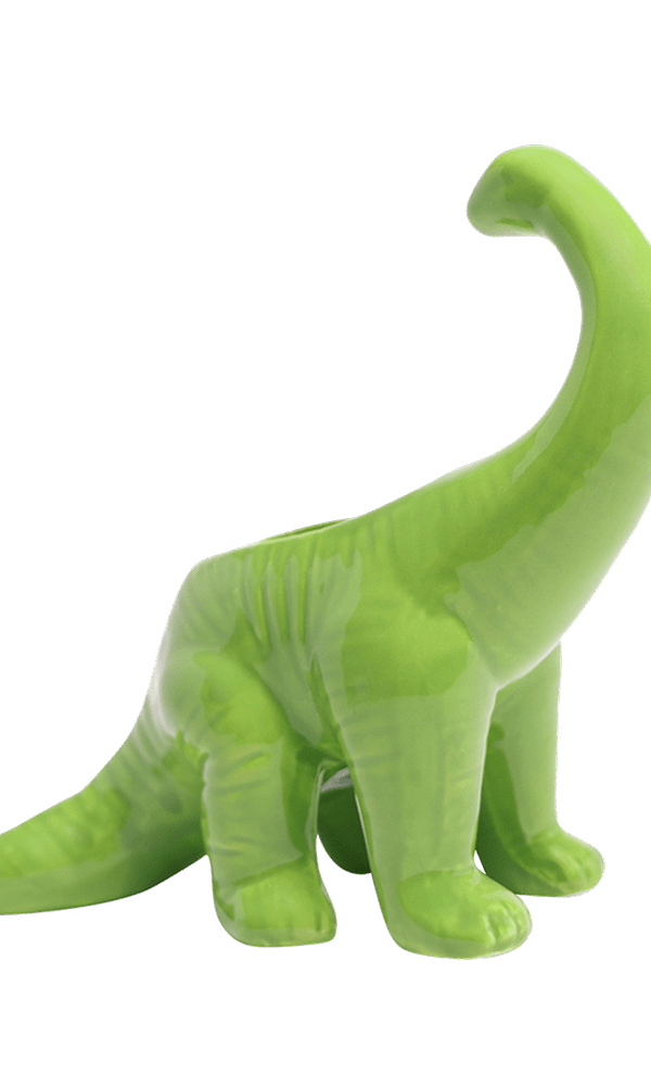Brontosaurus Ceramic Indoor Plant Pot for Succulents - Chive Ceramics Studio - Pots - Chive Ceramics Studio