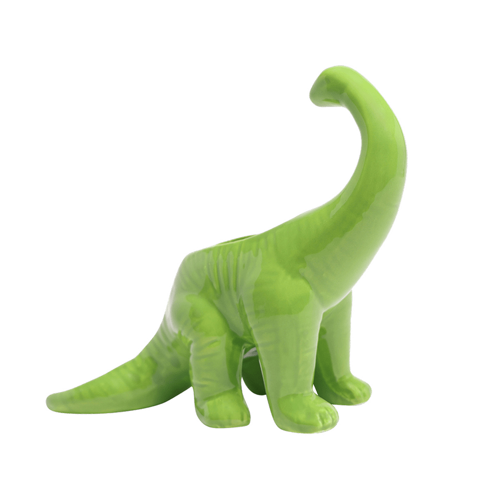 Brontosaurus Ceramic Indoor Plant Pot for Succulents - Chive Ceramics Studio - Pots - Chive Ceramics Studio