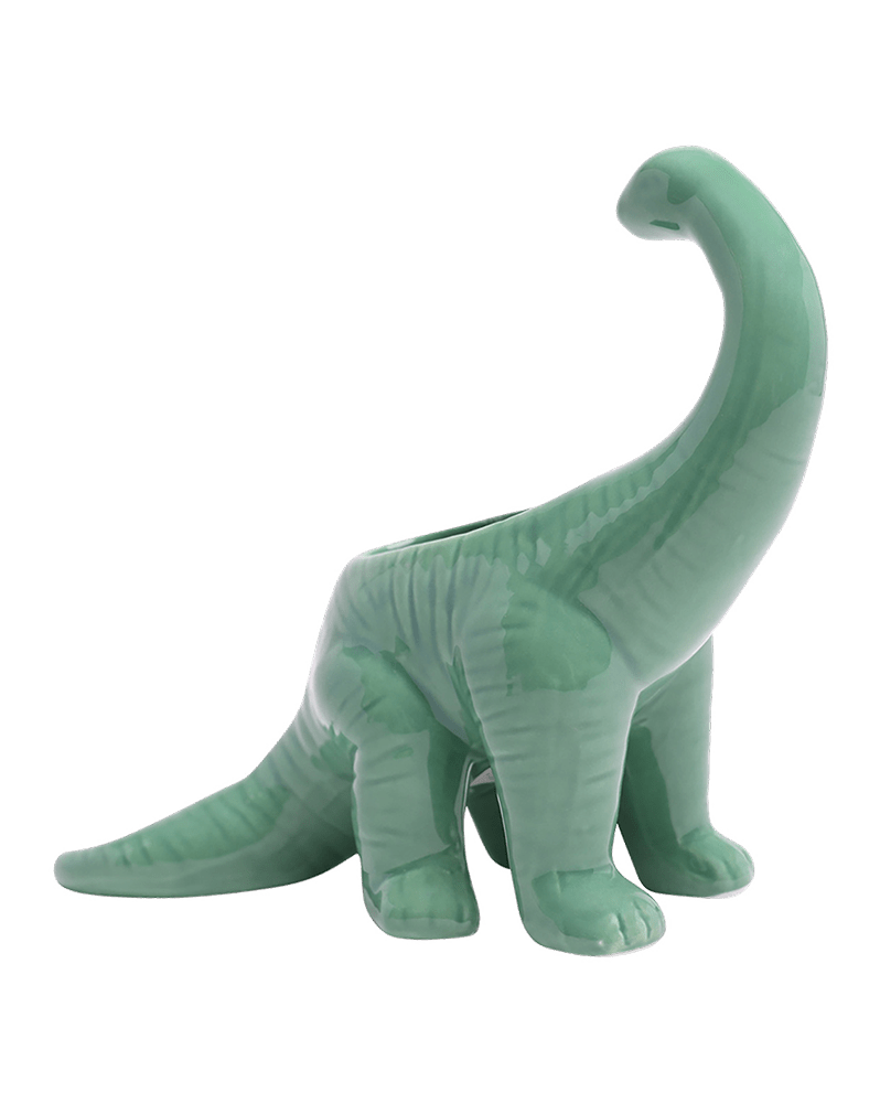 Brontosaurus Ceramic Indoor Plant Pot for Succulents - Chive Ceramics Studio - Pots - Chive Ceramics Studio