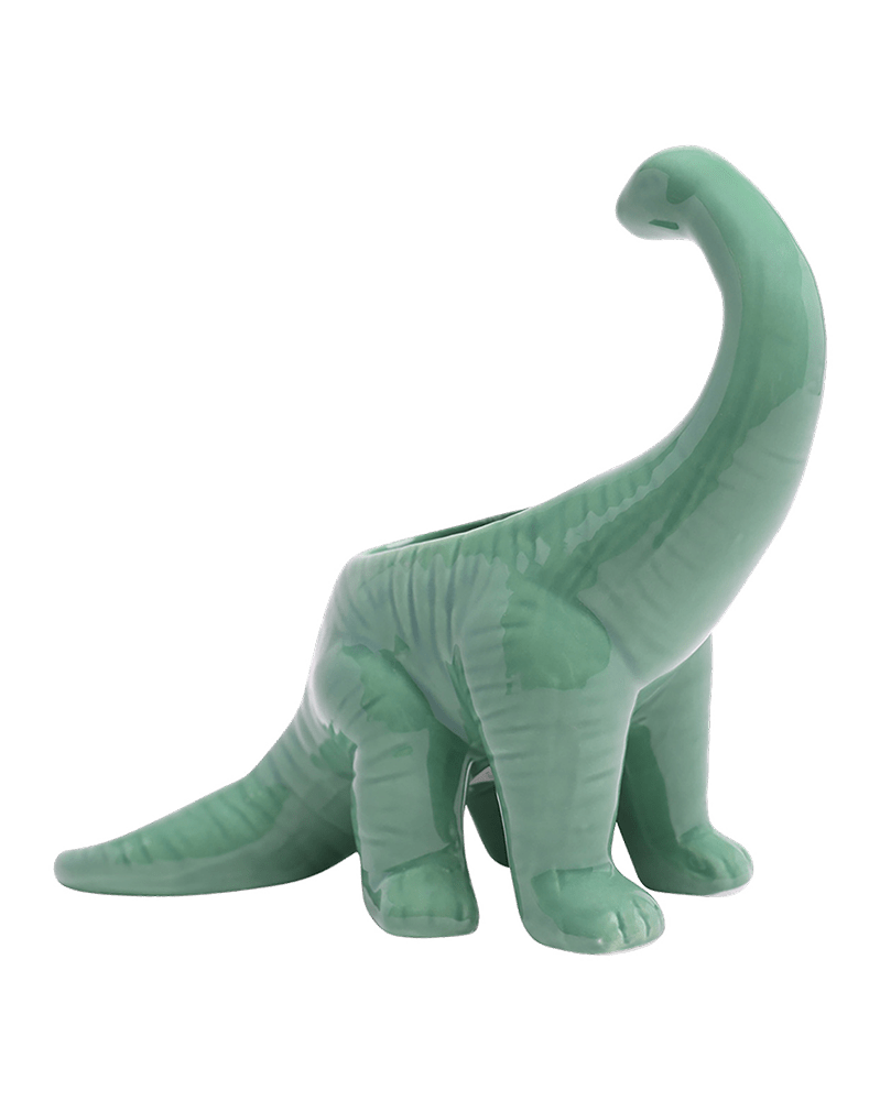 Brontosaurus Ceramic Indoor Plant Pot for Succulents - Chive Ceramics Studio - Pots - Chive Ceramics Studio
