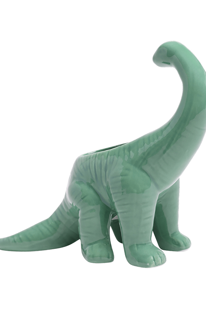 Brontosaurus Ceramic Indoor Plant Pot for Succulents - Chive Ceramics Studio - Pots - Chive Ceramics Studio