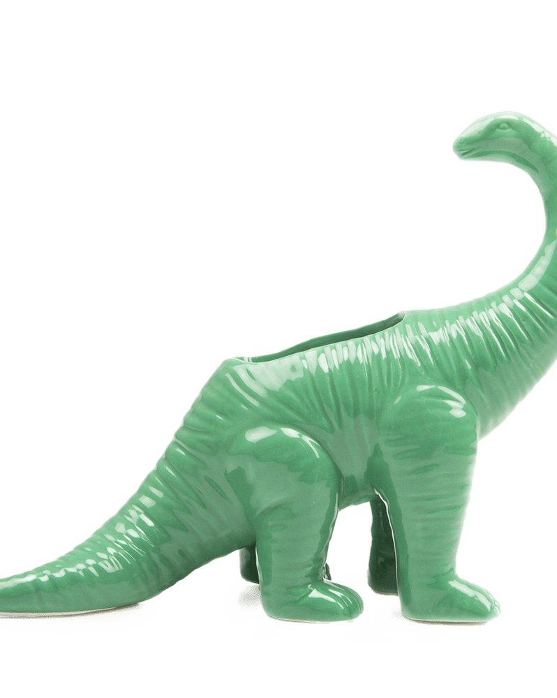Brontosaurus Ceramic Indoor Plant Pot for Succulents - Chive Ceramics Studio - Pots - Chive Ceramics Studio