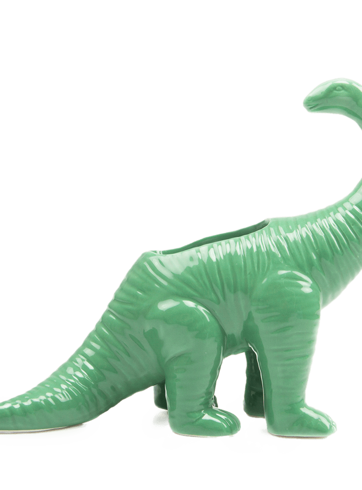 Brontosaurus Ceramic Indoor Plant Pot for Succulents - Chive Ceramics Studio - Pots - Chive Ceramics Studio