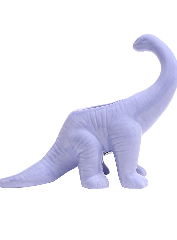 Brontosaurus Ceramic Indoor Plant Pot for Succulents - Chive Ceramics Studio - Pots - Chive Ceramics Studio