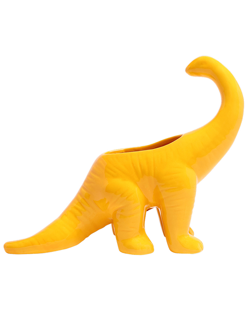 Brontosaurus Ceramic Indoor Plant Pot for Succulents - Chive Ceramics Studio - Pots - Chive Ceramics Studio