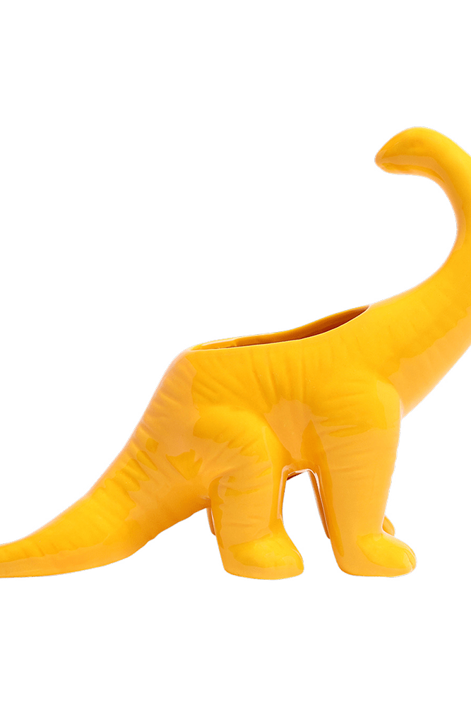 Brontosaurus Ceramic Indoor Plant Pot for Succulents - Chive Ceramics Studio - Pots - Chive Ceramics Studio