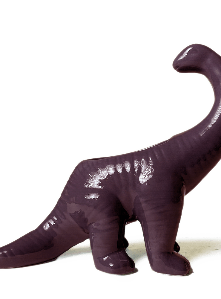 Brontosaurus Ceramic Indoor Plant Pot for Succulents - Chive Ceramics Studio - Pots - Chive Ceramics Studio