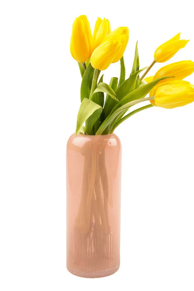 Bubblegum Glass Modern Flower Vase - Chive Ceramics Studio - Vases - Chive US