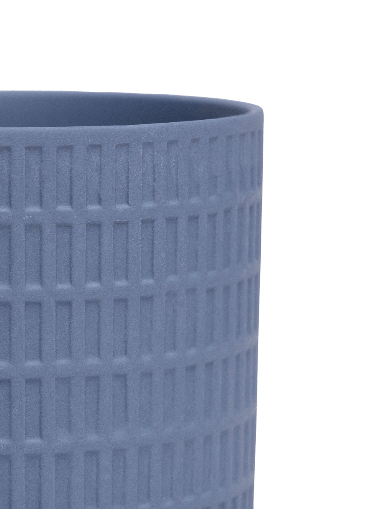 Virago 5" Porcelain Pot With Drainage Hole And Saucer - Chive Ceramics Studio - Pots - Chive Ceramics Studio