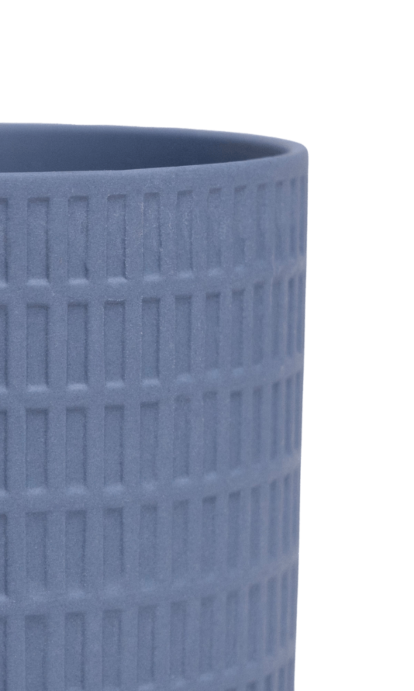 Virago 5" Porcelain Pot With Drainage Hole And Saucer - Chive Ceramics Studio - Pots - Chive Ceramics Studio