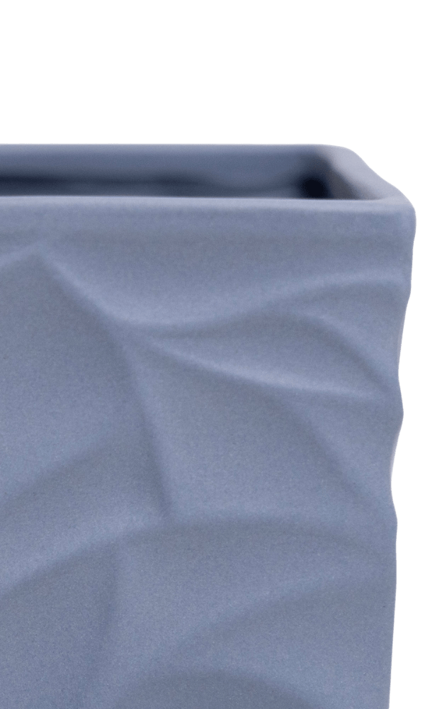 Virago 5" Porcelain Pot With Drainage Hole And Saucer - Chive Ceramics Studio - Pots - Chive Ceramics Studio