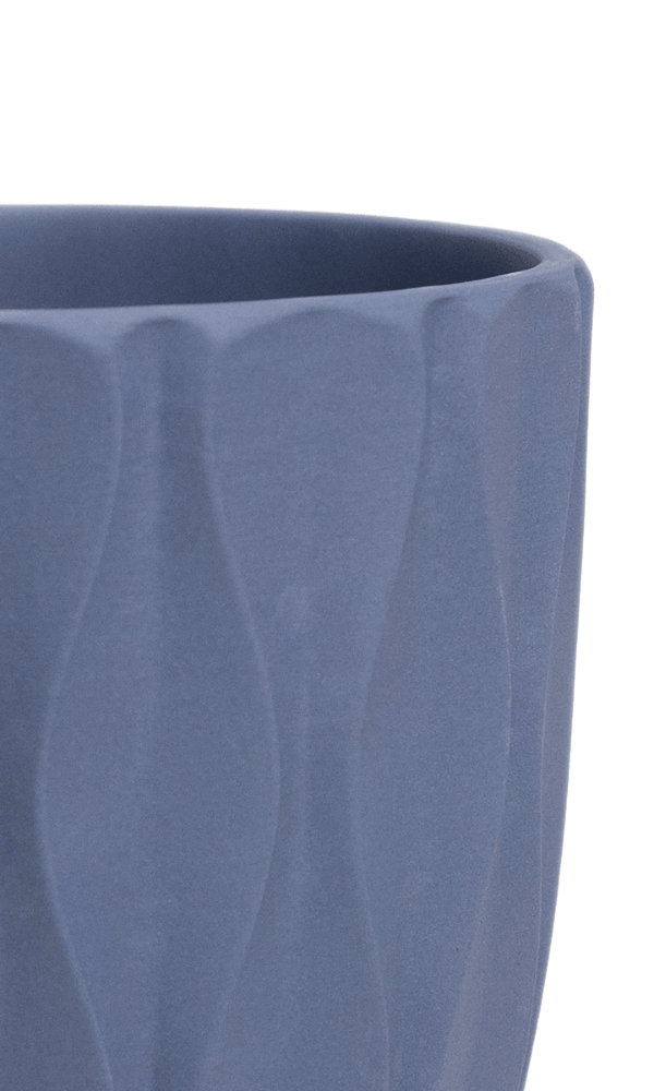 Virago 5" Porcelain Pot With Drainage Hole And Saucer - Chive Ceramics Studio - Pots - Chive Ceramics Studio