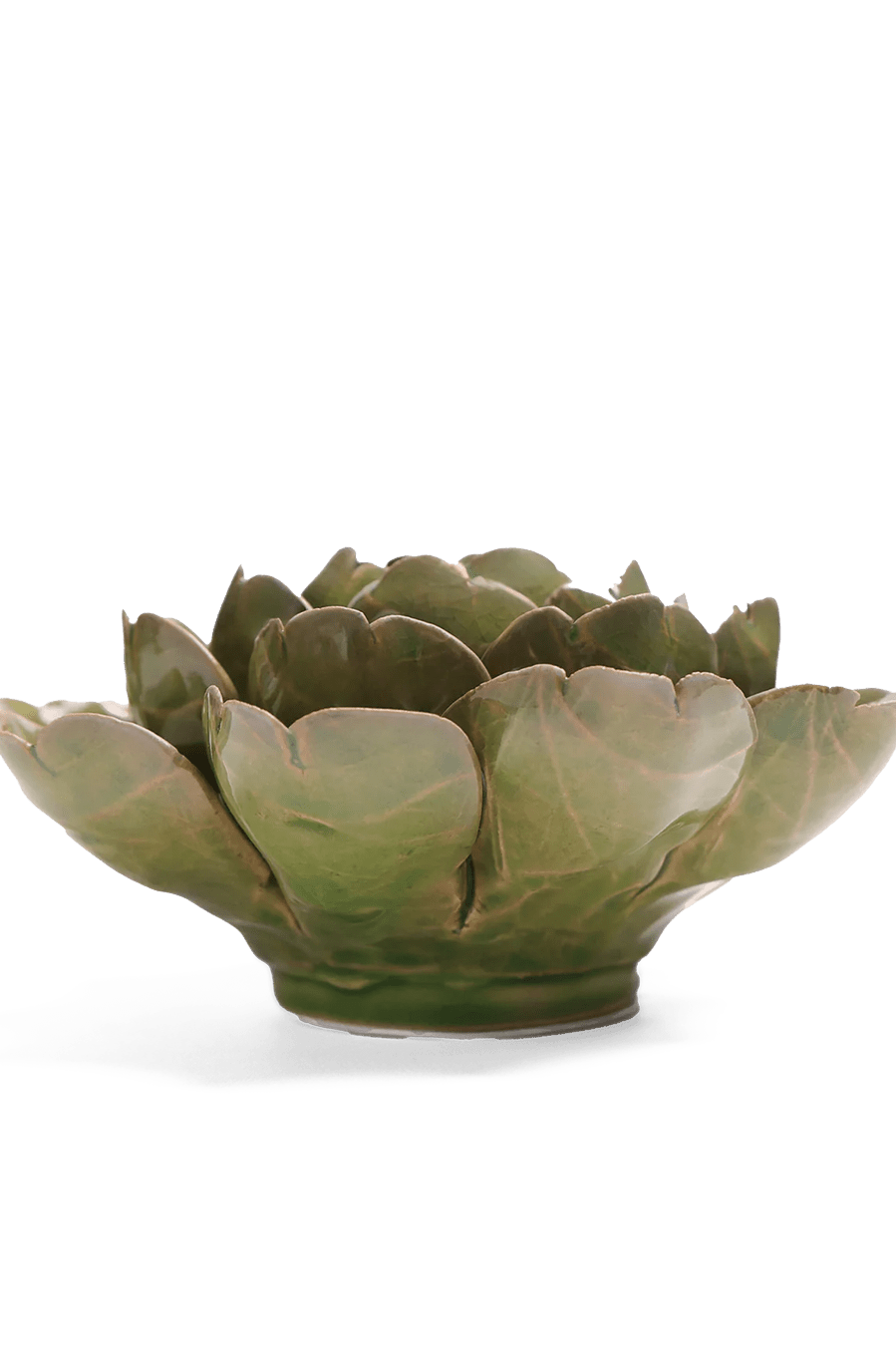 Mofo Green ceramic wall flower — Classic Collection — handmade by Chive Studio Toronto