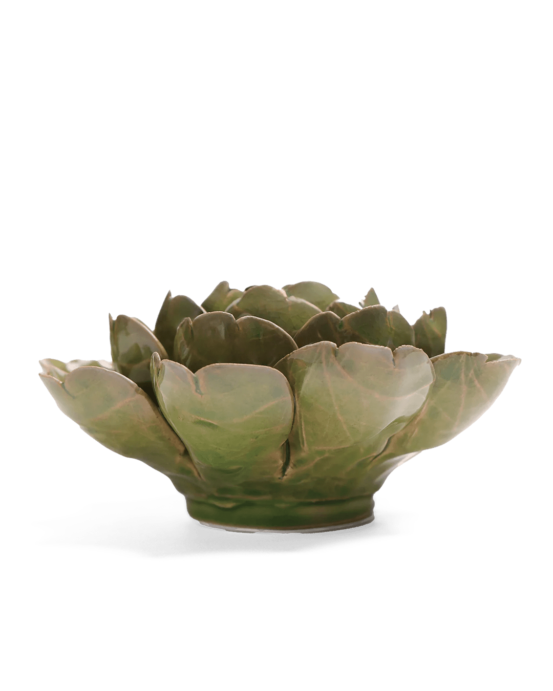 Mofo Green ceramic wall flower — Classic Collection — handmade by Chive Studio Toronto