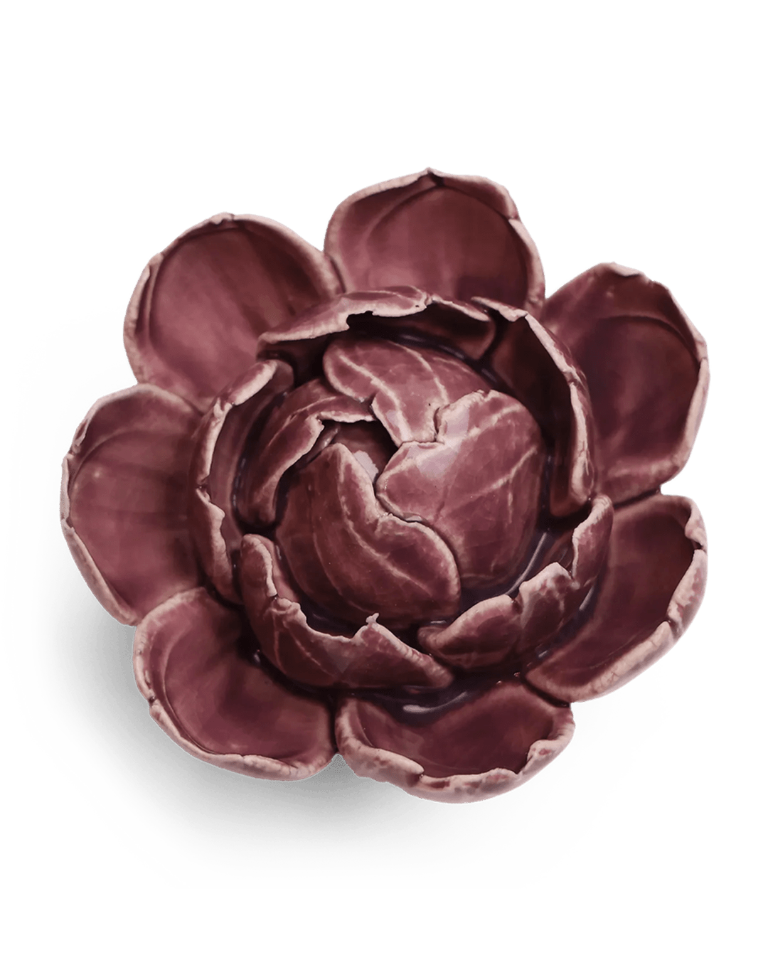 Ceramic Flower - Peony Purple 11 - Chive Ceramics Studio - Ceramic Flowers - Chive Wholesale