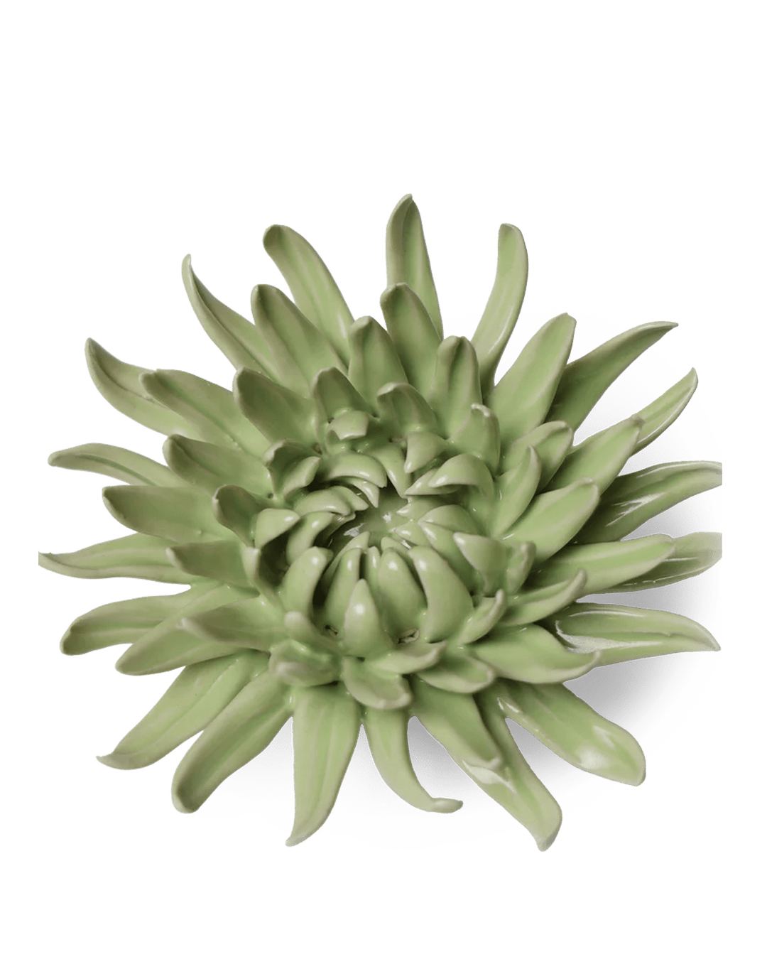 Ceramic Flower - Flower Green 12 - Chive Ceramics Studio - Ceramic Flowers - Chive Wholesale