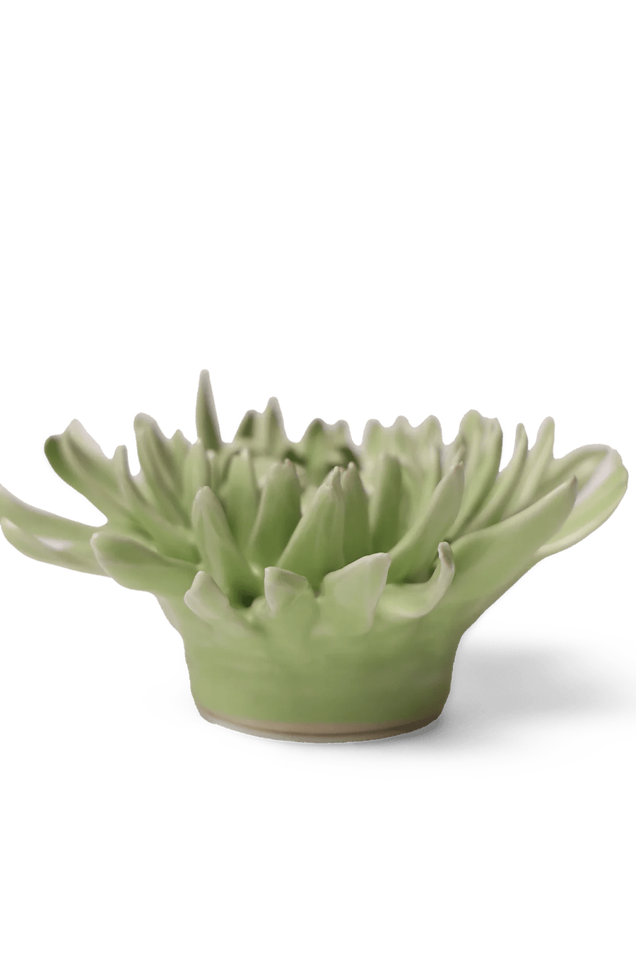 Ceramic Flower - Flower Green 12 - Chive Ceramics Studio - Ceramic Flowers - Chive Wholesale