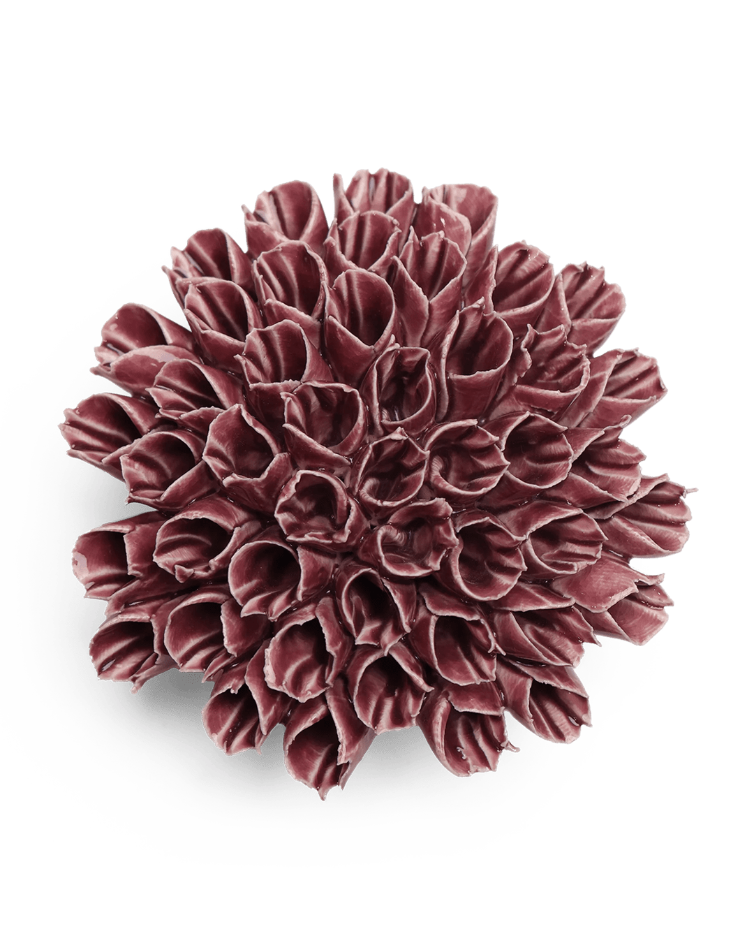 Ceramic Flower - Flower Purple 12 - Chive Ceramics Studio - Ceramic Flowers - Chive US