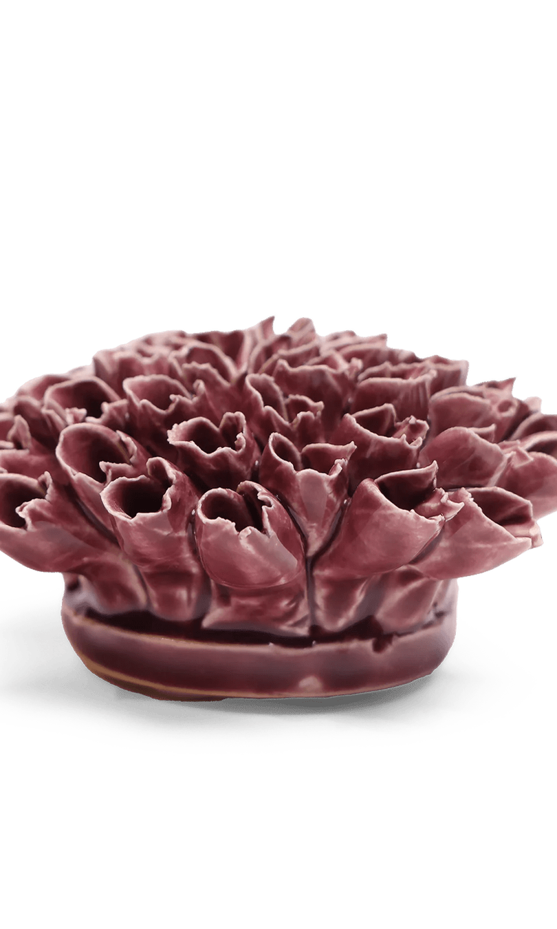 Ceramic Flower - Flower Purple 12 - Chive Ceramics Studio - Ceramic Flowers - Chive US