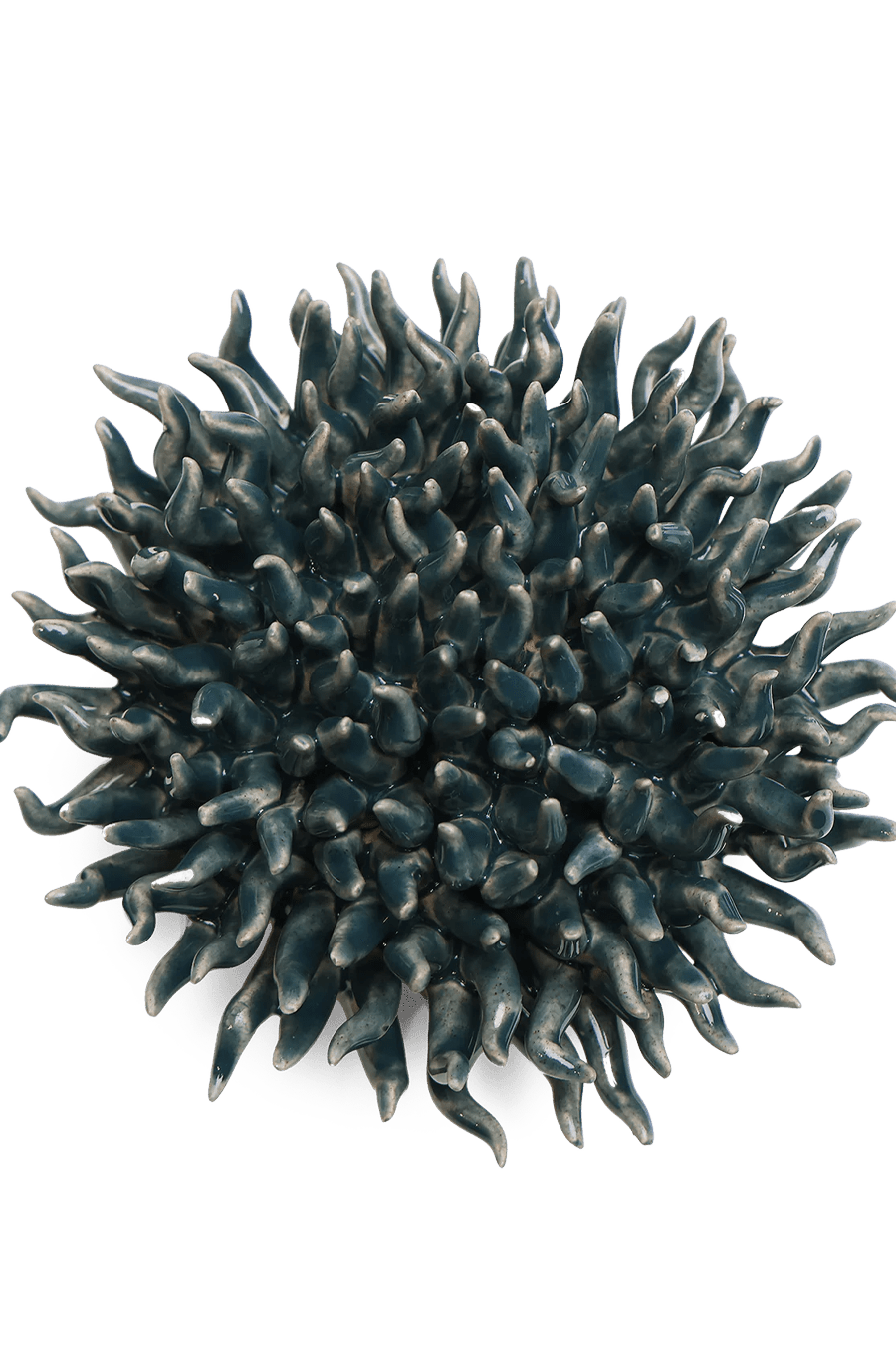 Ceramic Flower Mondo Teal 12 - Chive Ceramics Studio - Ceramic Flowers - Chive Wholesale