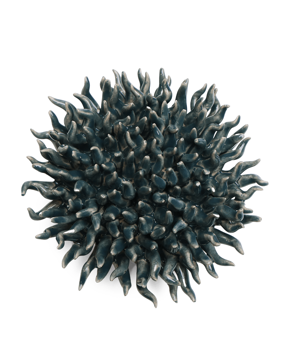 Ceramic Flower Mondo Teal 12 - Chive Ceramics Studio - Ceramic Flowers - Chive Wholesale