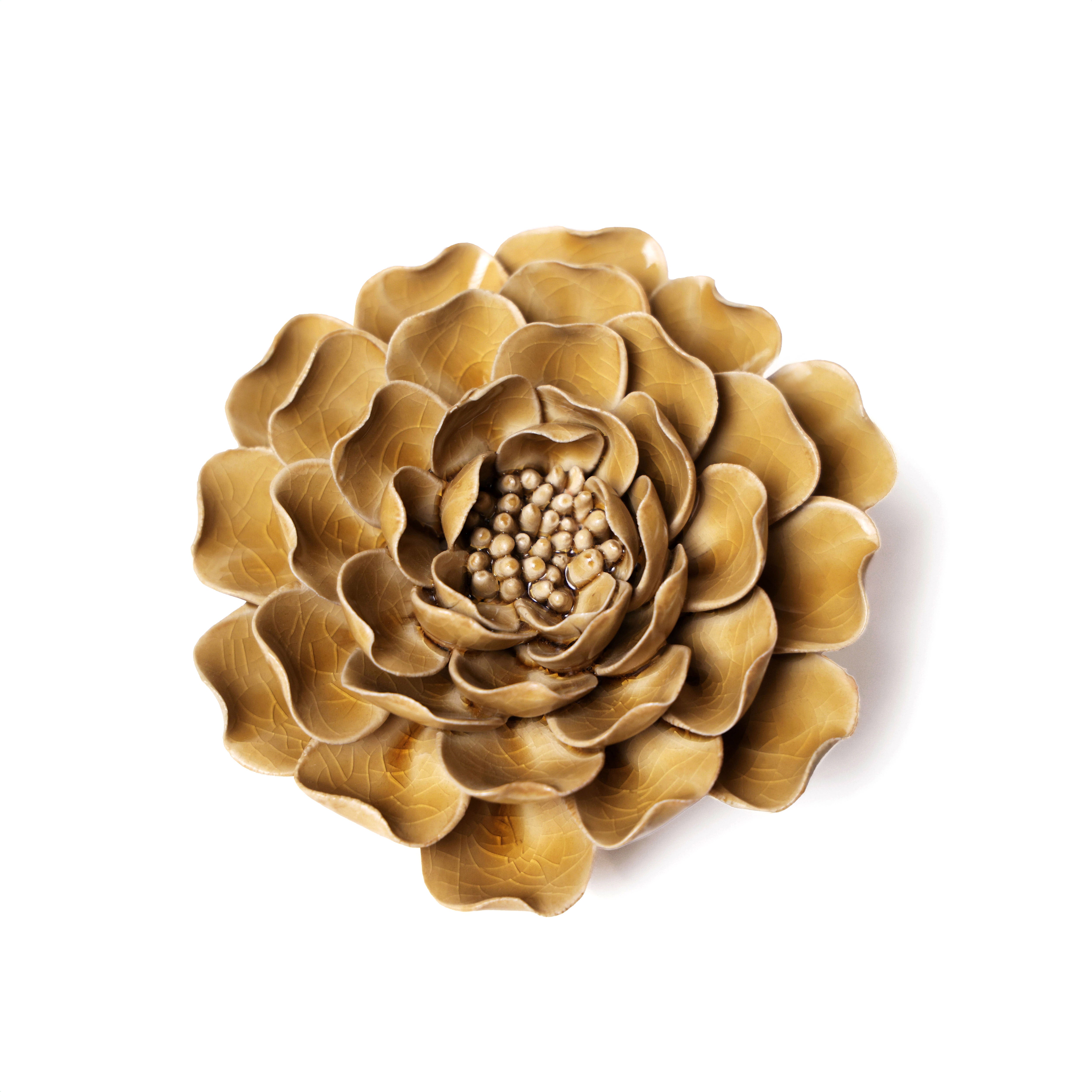 Ceramic Flowers With Keyhole 