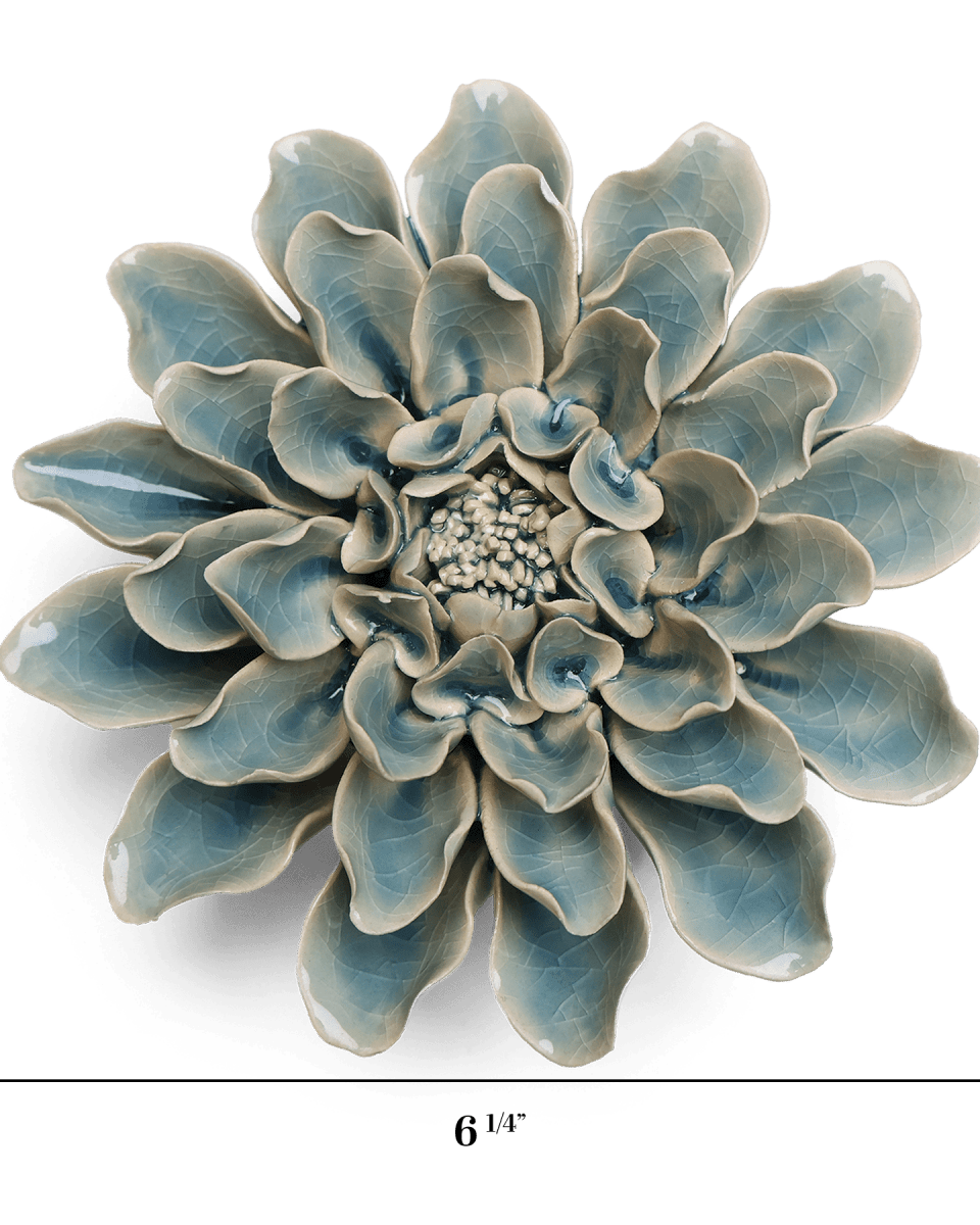 EG17 Powder Blue Aphrodite Dahlia - Chive US Wholesale