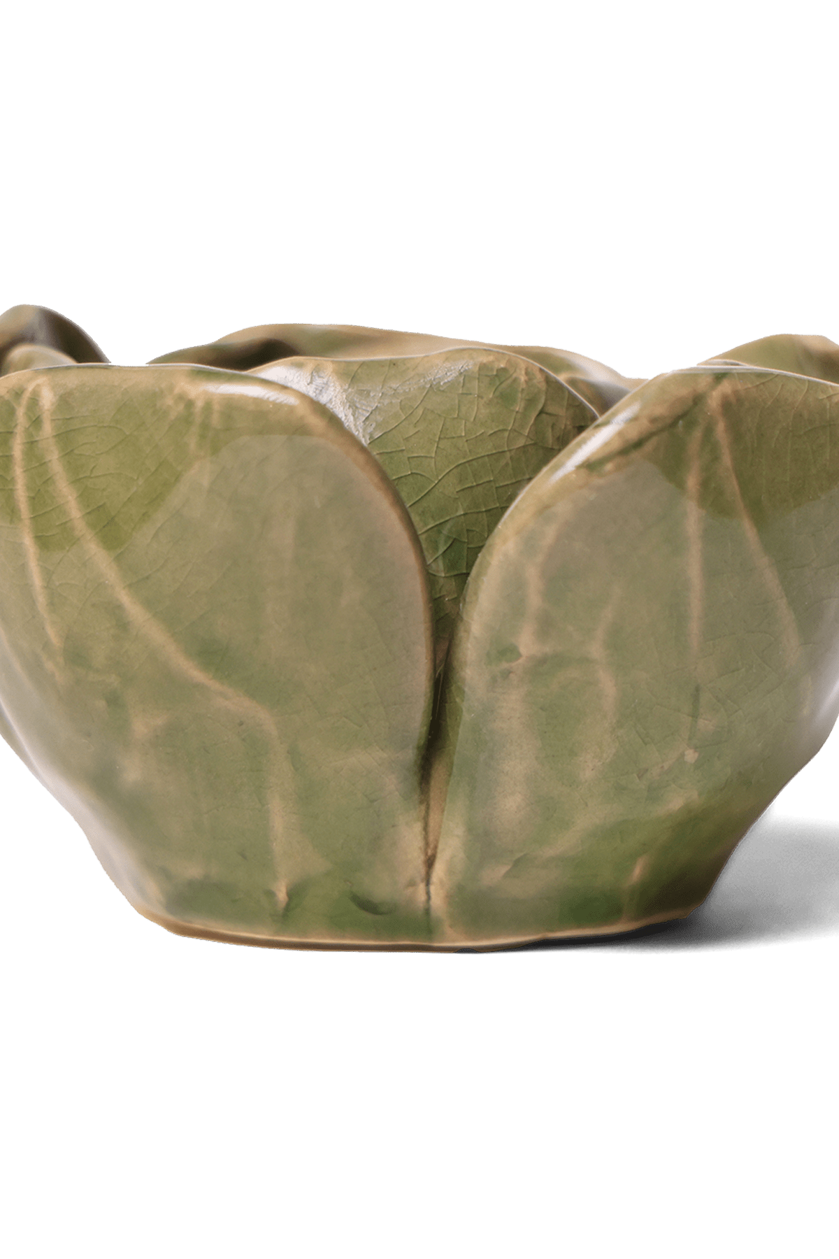 Ceramic Flower Tabletop Art Green Rose 4 - Chive Ceramics Studio - Ceramic Flowers - Chive US