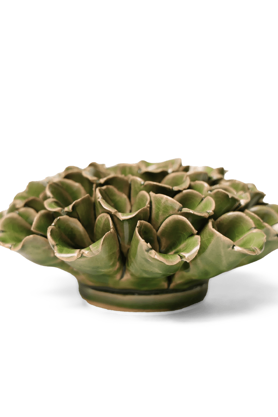Ceramic Flower Polyp Green Large - Chive Ceramics Studio - Ceramic Flowers - Chive Ceramics Studio