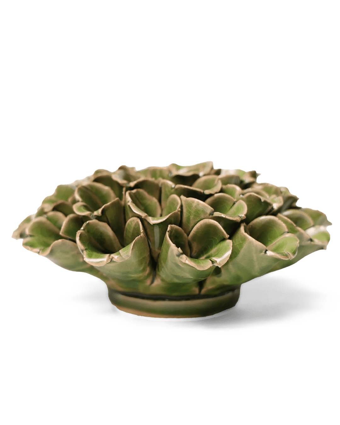 Ceramic Flower Polyp Green Large - Chive Ceramics Studio - Ceramic Flowers - Chive Ceramics Studio
