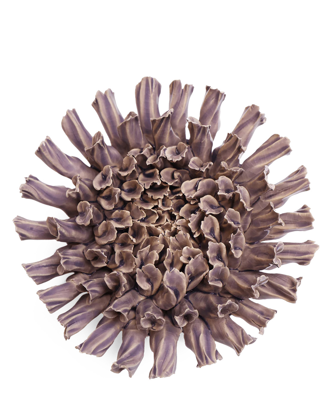Ceramic Flower Wall Art Fractal Lilac 5 - Chive Ceramics Studio - Ceramic Flowers - Chive US