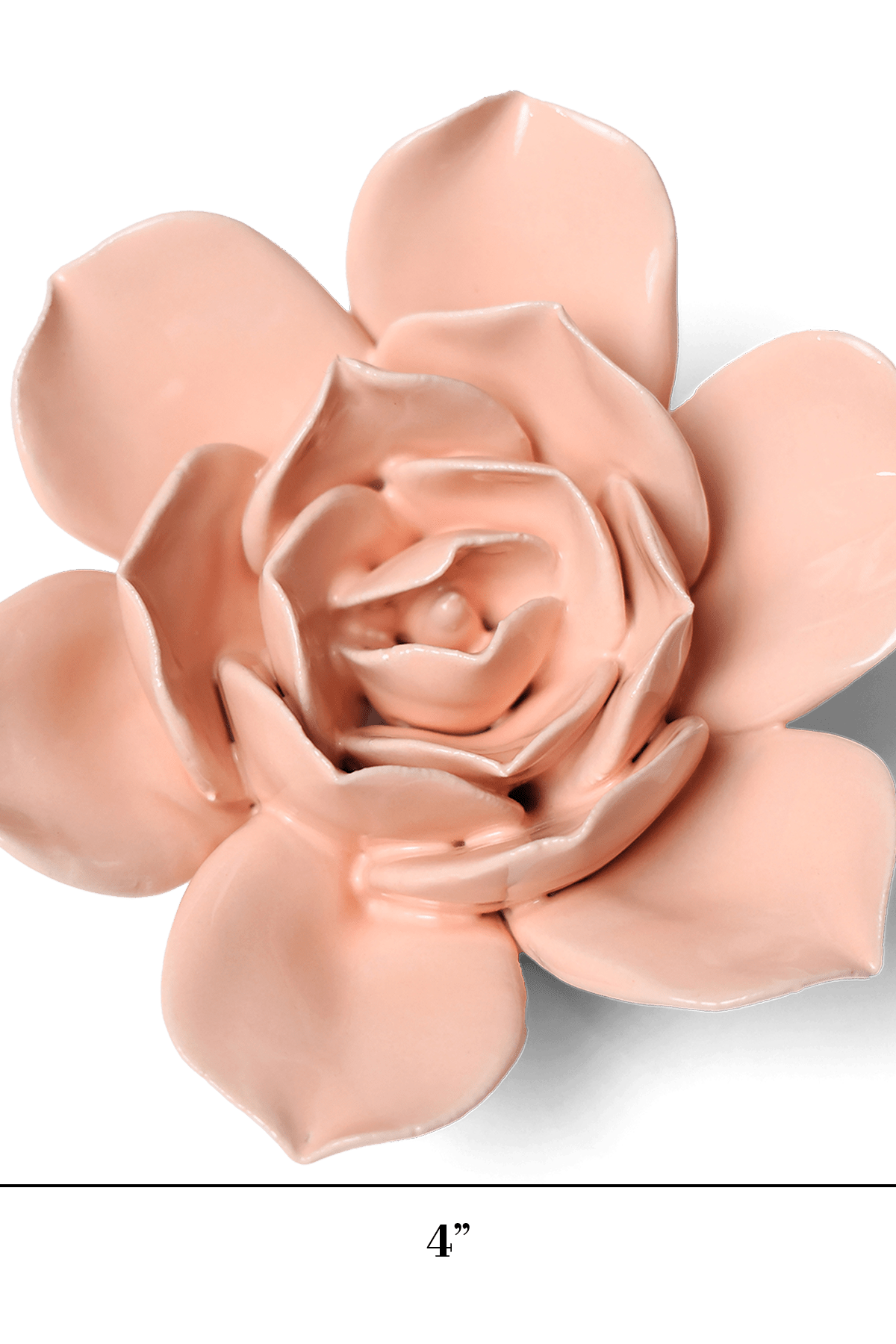 Ceramic Flower Wall Art Flower Pink 6 - Chive Ceramics Studio - Ceramic Flowers - Chive US