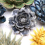 Rose Grey ceramic wall flower styled on wall — Classic Collection — Chive Studio Toronto