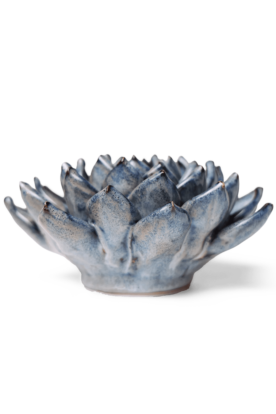 Ceramic Flower Succulent Blue 6 - Chive Ceramics Studio - Ceramic Flowers - Chive Wholesale