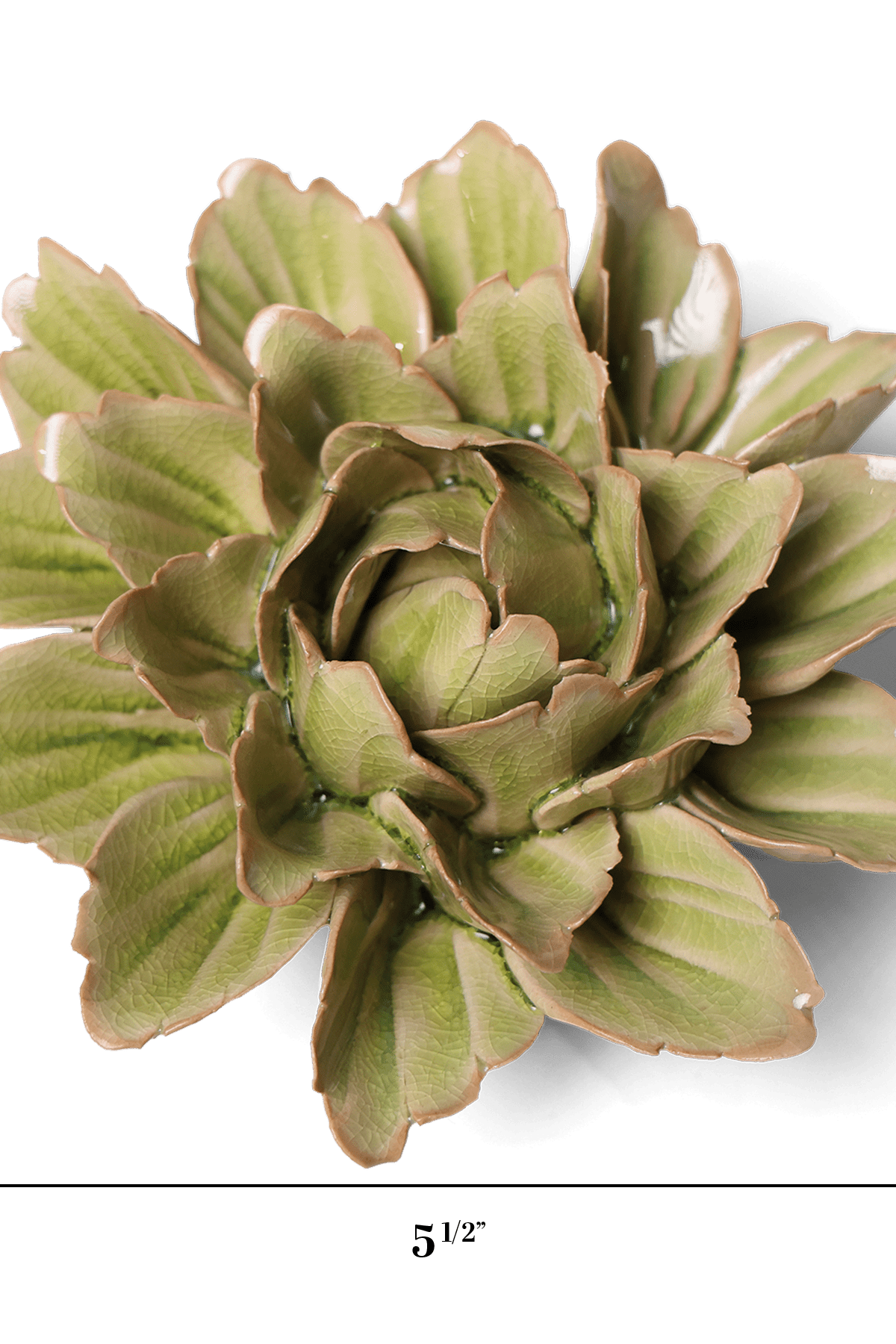 Japan Ceramic Flower Wall Art Mint Tree Peony - Chive Ceramics Studio - Ceramic Flowers - Chive US