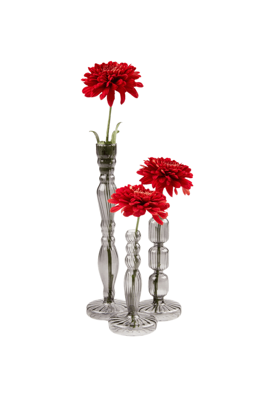 Candelabra Glass Modern Flower Vase - Chive Ceramics Studio - Vases - Chive US