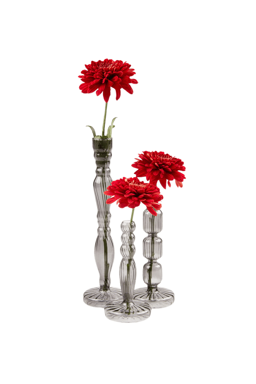 Candelabra Glass Modern Flower Vase - Chive Ceramics Studio - Vases - Chive US