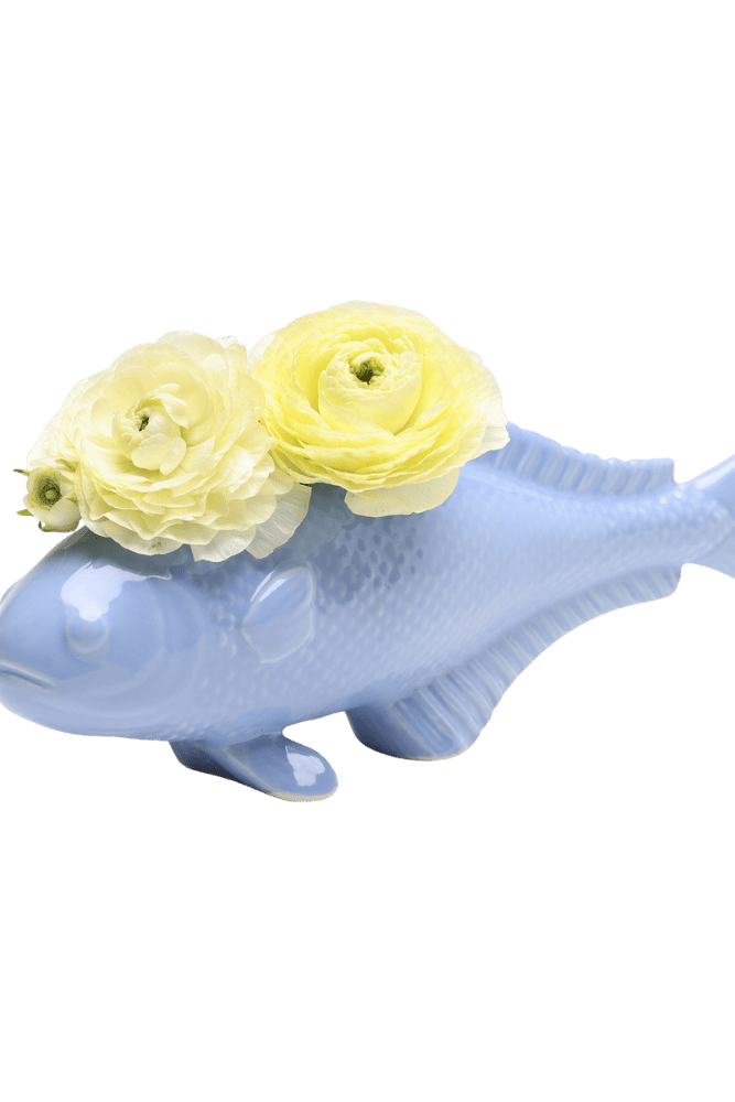 Carp Ceramic Unique Flower Vase - Chive Ceramics Studio - Vases - Chive Ceramics Studio