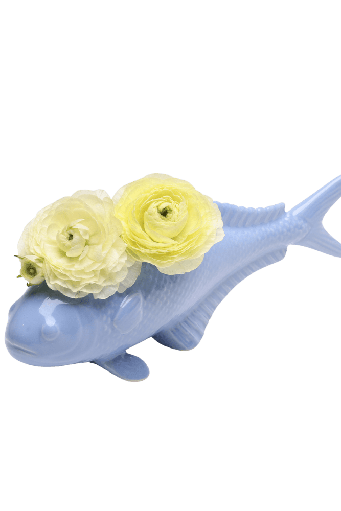 Carp Ceramic Unique Flower Vase - Chive Ceramics Studio - Vases - Chive Ceramics Studio