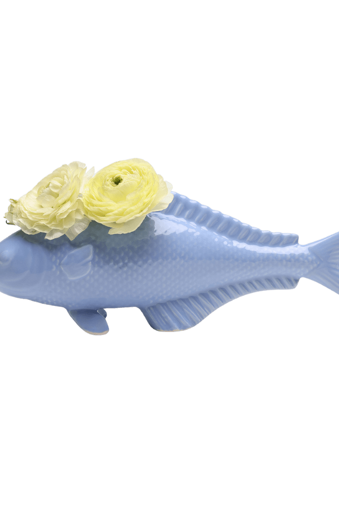 Carp Ceramic Unique Flower Vase - Chive Ceramics Studio - Vases - Chive Ceramics Studio