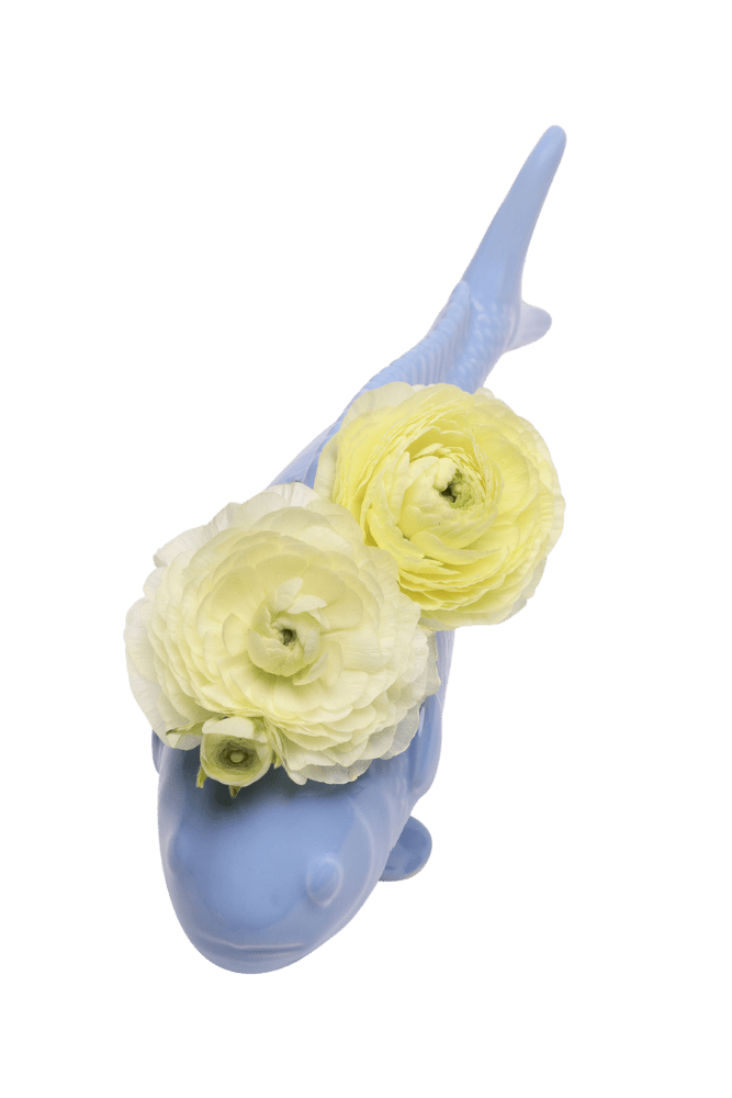 Carp Ceramic Unique Flower Vase - Chive Ceramics Studio - Vases - Chive Ceramics Studio