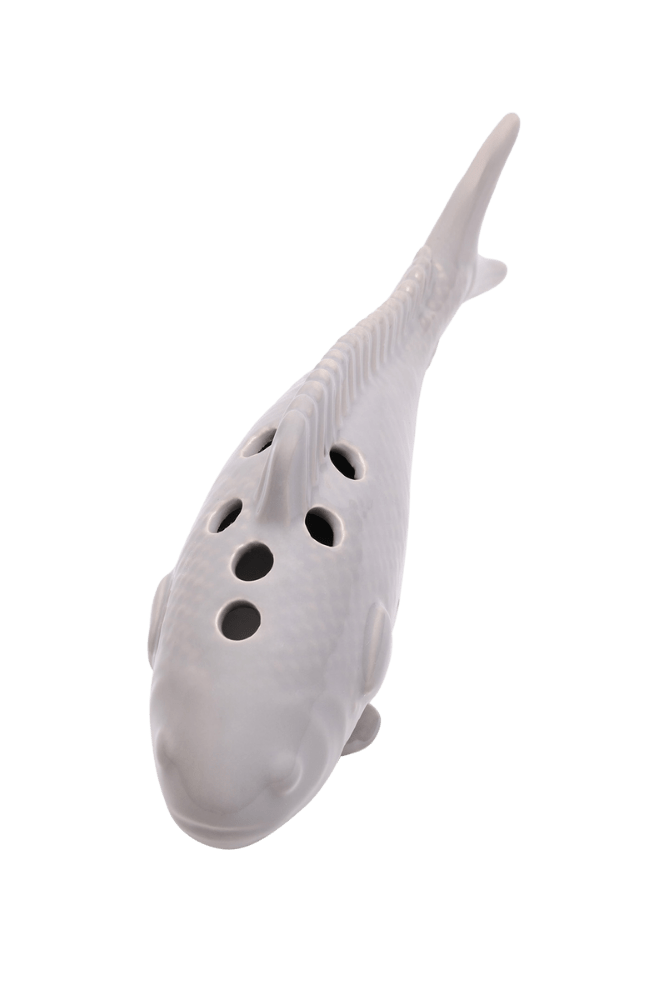 Carp Ceramic Unique Flower Vase - Chive Ceramics Studio - Vases - Chive Ceramics Studio