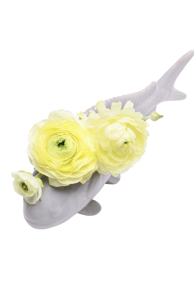 Carp Ceramic Unique Flower Vase - Chive Ceramics Studio - Vases - Chive Ceramics Studio