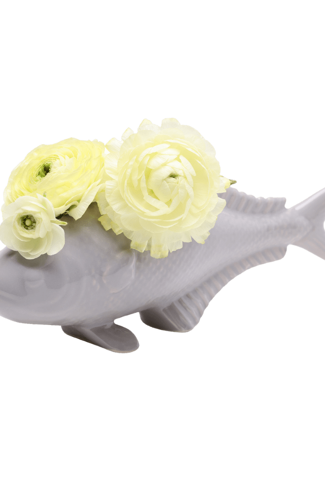 Carp Ceramic Unique Flower Vase - Chive Ceramics Studio - Vases - Chive Ceramics Studio