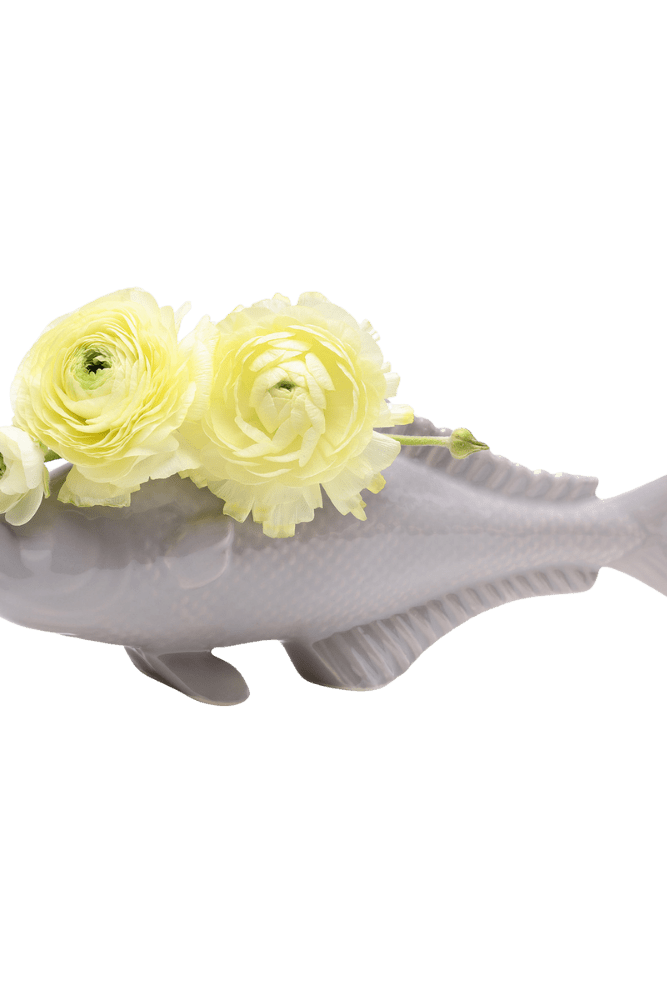 Carp Ceramic Unique Flower Vase - Chive Ceramics Studio - Vases - Chive Ceramics Studio