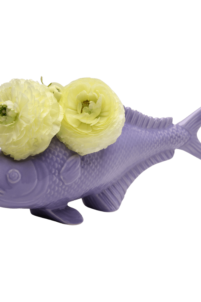 Carp Ceramic Unique Flower Vase - Chive Ceramics Studio - Vases - Chive Ceramics Studio