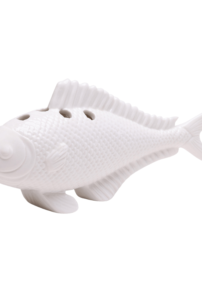 Carp Ceramic Unique Flower Vase - Chive Ceramics Studio - Vases - Chive Ceramics Studio