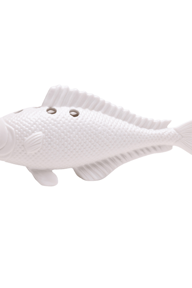 Carp Ceramic Unique Flower Vase - Chive Ceramics Studio - Vases - Chive Ceramics Studio