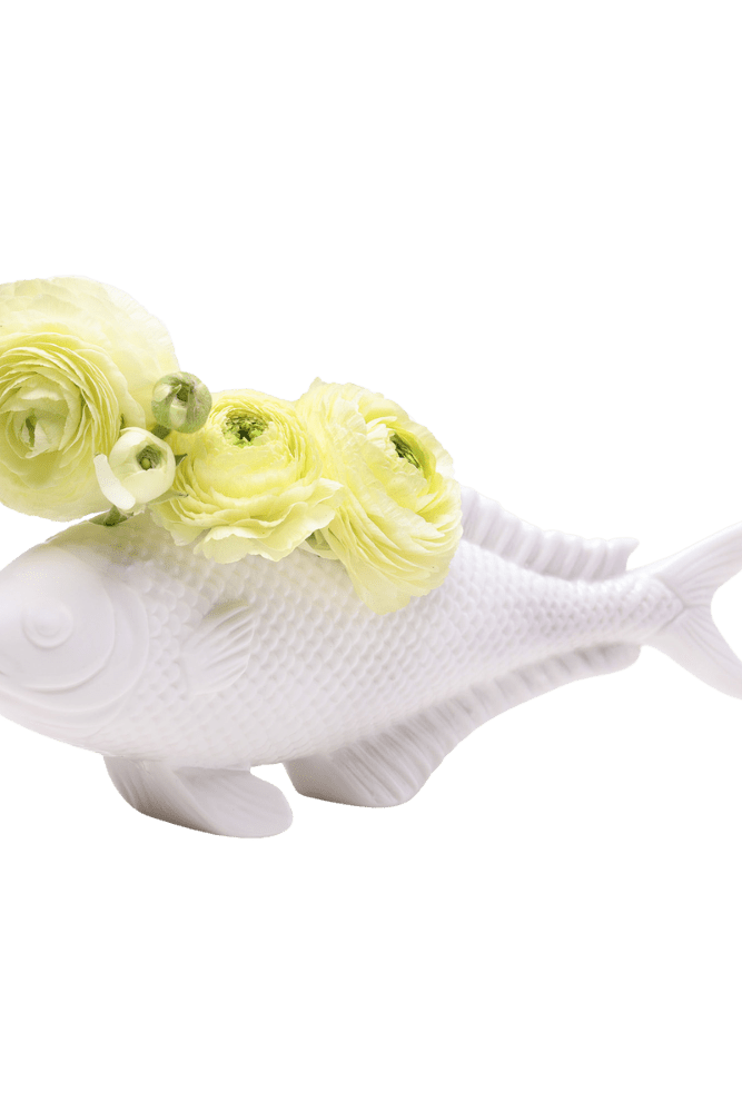 Carp Ceramic Unique Flower Vase - Chive Ceramics Studio - Vases - Chive Ceramics Studio